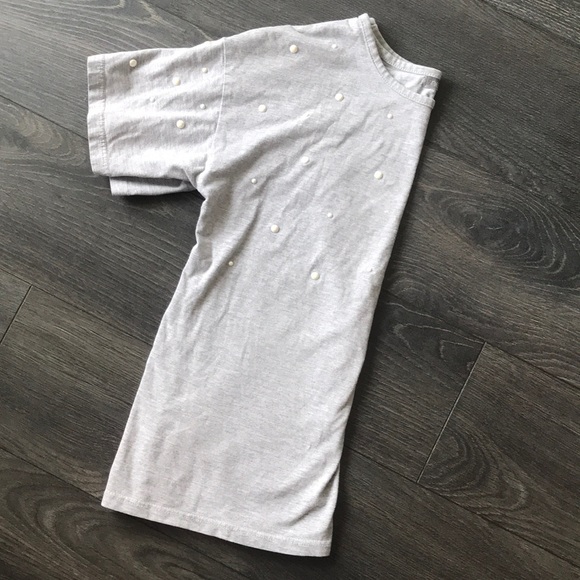 🐝 NEXT Pearl Gray Tee S - Picture 4 of 6